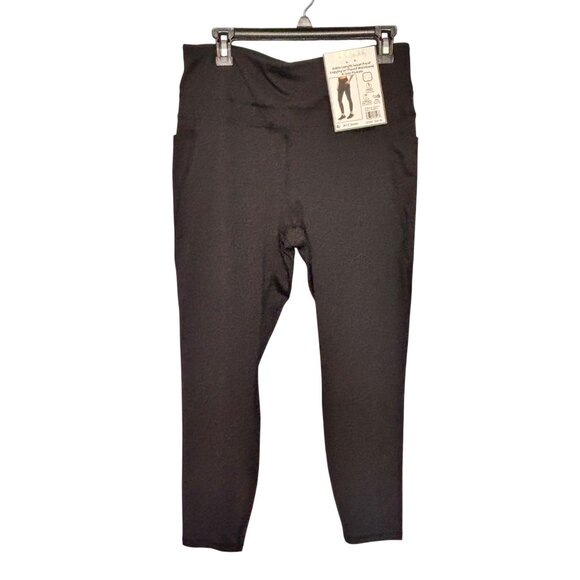 RBX Women’s XL Ankle Length Squat Proof Leggings Pieced Waistband & Side Pockets - Picture 1 of 8